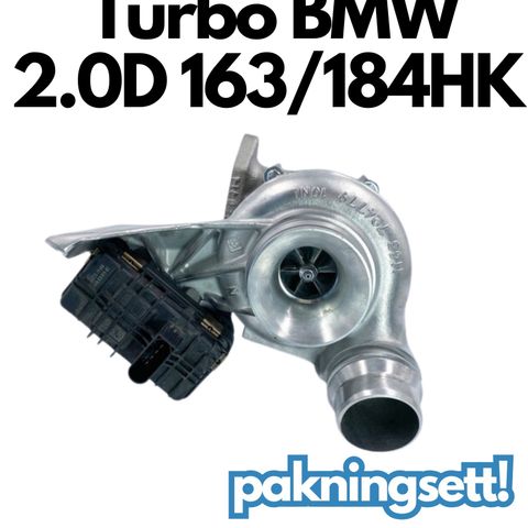 NY TURBO BMW 2.0D N47 120/135kW 163/184HK