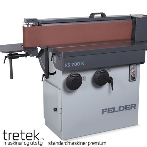 NYHET FELDER FS700K kantpusser / kantpussemaskin