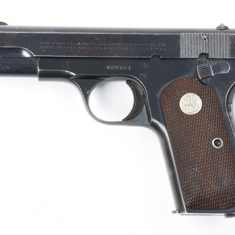 Colt pistol M/1903 ("Linge-Colt") kaliber .32 ACP (7,65 mm) RESERVERT