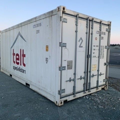 20 fot Container Frysecontainer Kjølecontainer selges