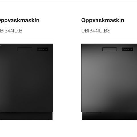 Asko frittstående oppvaskmaskiner! DBI344ID-serien! Selges med 30% rabatt!
