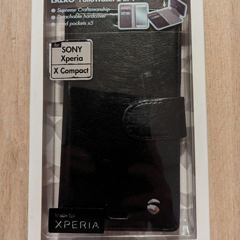 2 I 1 - Lommebokdeksel for Sony Xperia