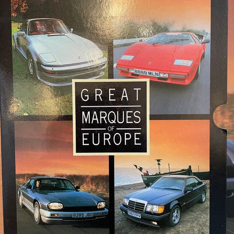 Bøker om europeiske biler og sportsbiler