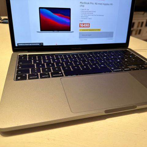 MacBook Pro 13" M1 - Utmerket stand