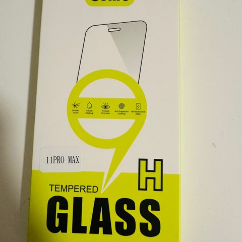 Iphone 11pro max  glass protector (new)