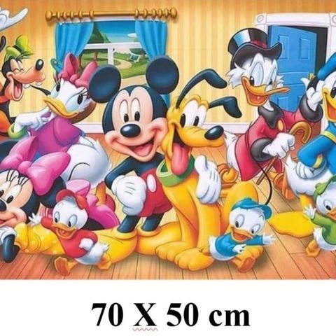 Donald Duck & co 😎 Diamond painting full square 70x50 cm