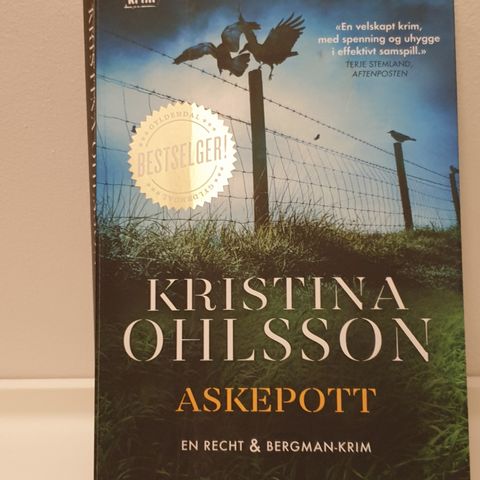 Bok"Askepott" av Kristina Ohlsson