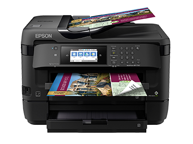 Epson WorkForce WF-7720DT skriver med nylig skiftet blekk (kan leveres)