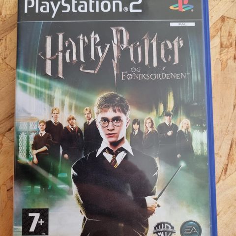 Strøkent PS2 Harry Potter Og Føniksordenen