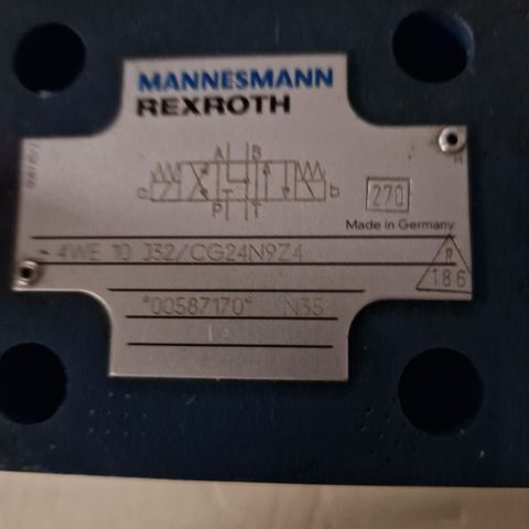 Mannesmann rexroth magnet ventil