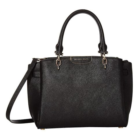 MICHAEL Michael Kors- ROCHELLE SATCHEL - Håndveske - black