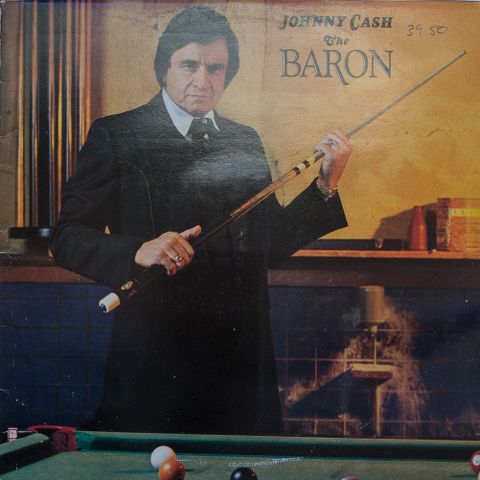LP Johnny Cash - The Baron 1981 Europe