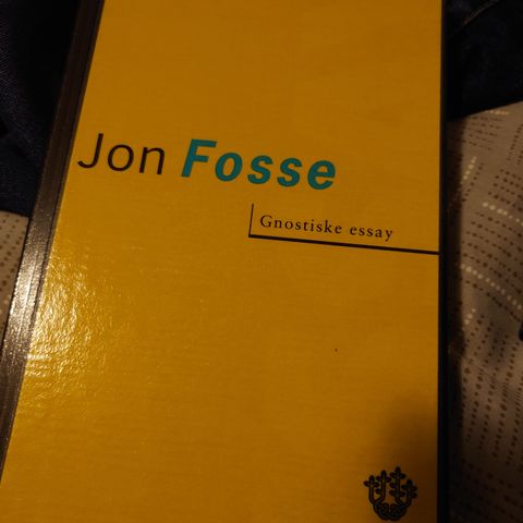 Gnostiske essays av Jon Fosse