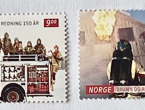 Norge 2011 Brann og redning 150 år NK 1789-1790 Postfrisk