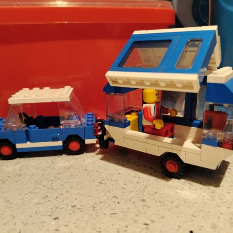 Lego Car with camper 6694