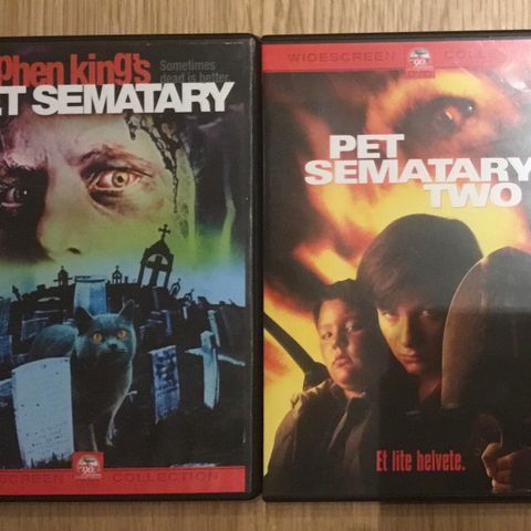 Pet sematary 1 & 2 - Stephen King