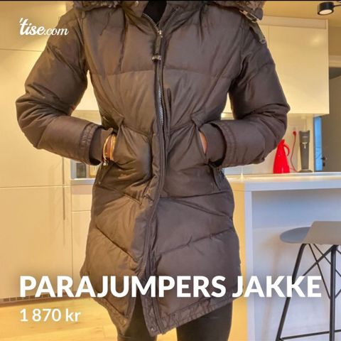 Parajumpers jakke XS brun