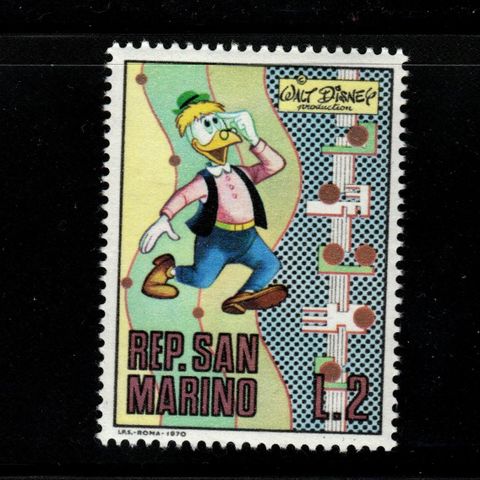 1970 Walt Disney - MNH - SAN MARINO - Frimerker - Postfrisk