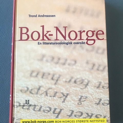 Trond Andreassen: Bok-Norge