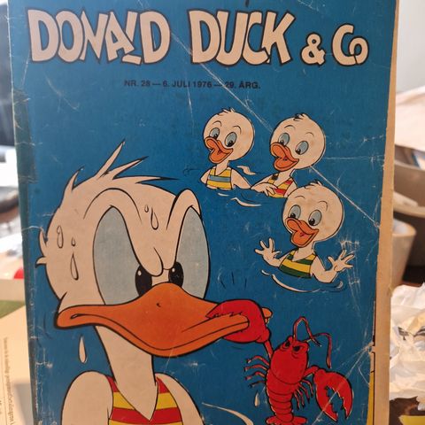 Kr 4 DONALD DUCK NR 28 1976