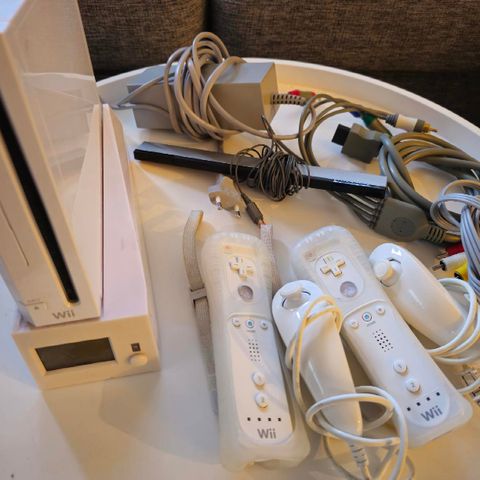 Nintendo wii chipet med wode jukebox