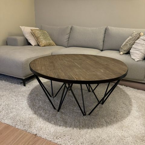 Sofabord Ø90 cm