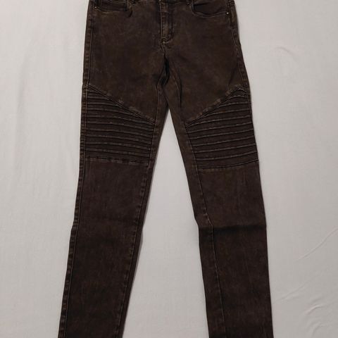 Biker jeans fra only str: L/32