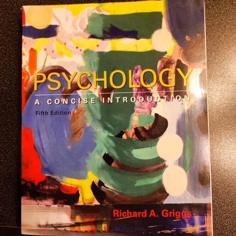 Psychology, A Concise Introduction