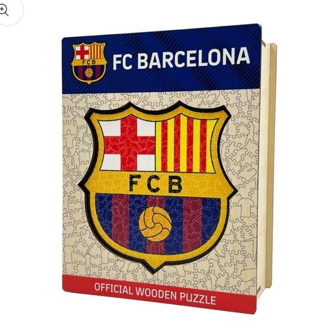 FC Barcelona® Logo - Wooden Puzzle str. S (24x25 cm)