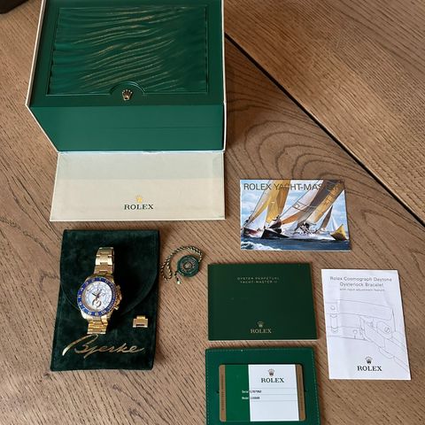 Rolex Yacht Master 2 i helgull