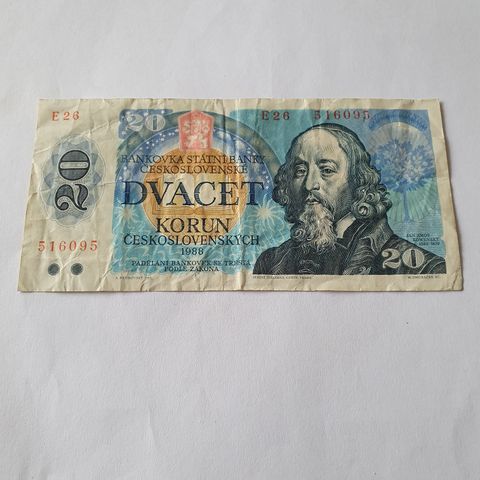 20 Koruna Tjekia