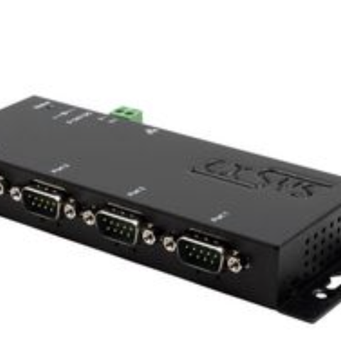 Seriell server, 4xRS232 til ethernet