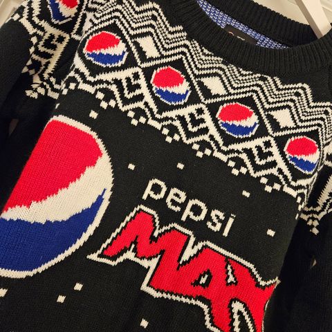 Pepsi Max genser str S. Ubrukt