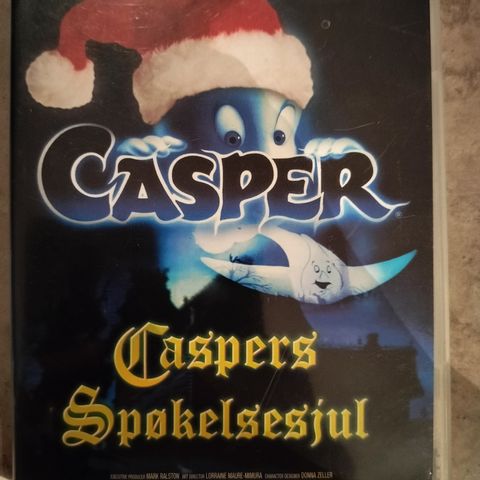 Caspers Spøkelses jul ( DVD) Casper