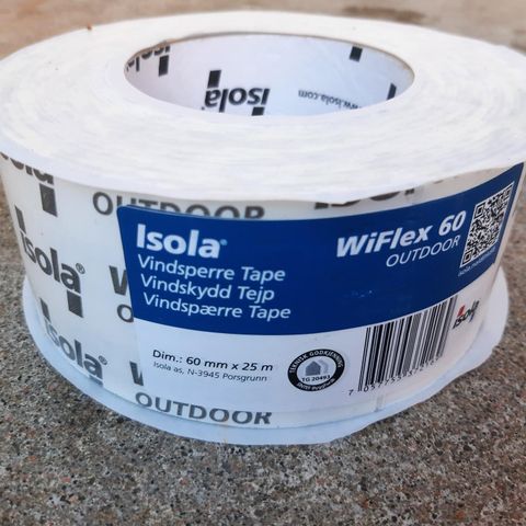 Isola WiFlex 60 OUTDOOR  Vindsperre tape