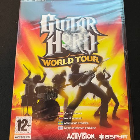 Guitar hero world tour RARE pc game New and Sealed