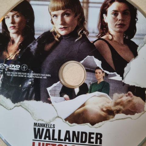 2 stk Wallander dvd er