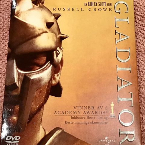 Gladiator (3 Disc Extended Special Edition) DVD 🔥som ny!!