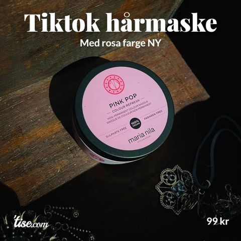 Maria Nila hårfarge/hårkur NON-Permant colour Rosa