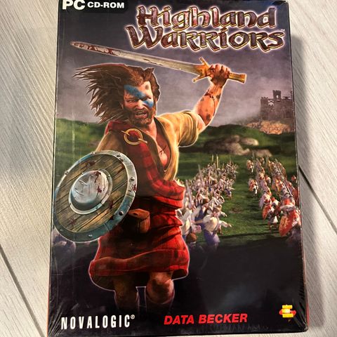 Highland Warriors (Pc Big Box Cd Rom Game, 2003) New & Sealed