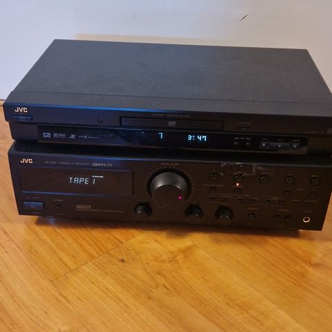 Forsterker JVC/DVD