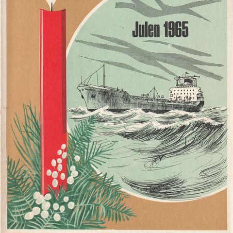 Den norske Sjømannsmisjon Julen 1965 ,heftet , illustrert