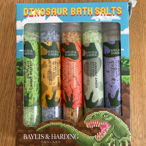 Baylis & Harding Dinosaur bath salt, badesalt til barn