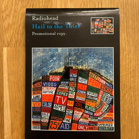 Radiohead Hail to the Thief - Nummerert Promo-eksemplar (2003) CD selges