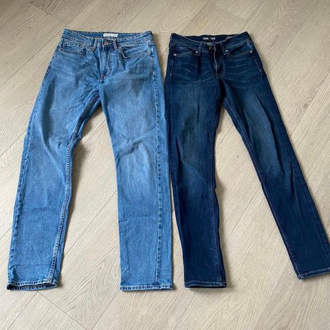 2 stk olabukser/ jeans  Str S
