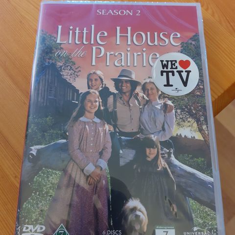 Little House on the Prairie, sesong 2, norsk tekst, ny i plast