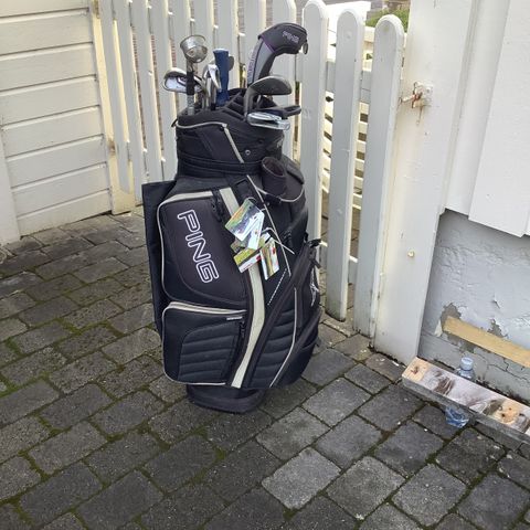 Ping golf sett komplett med caddy