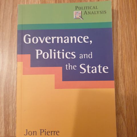 Governance, Politics and the State