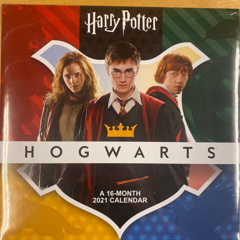 NEW Sealed Harry Potter 2021 Collectible Calendar Helt Ny