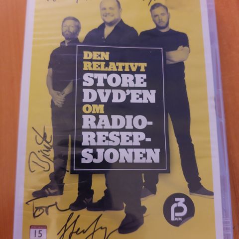 Den relative store dvd'en om Radioresepsjonen, ripefri, ,SIGNERT!!